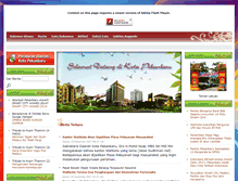 Tablet Screenshot of bappeda.pekanbaru.go.id